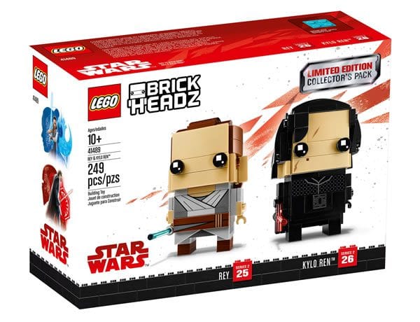 LEGO Star Wars BrickHeadz - 41489 Rey & Kylo Ren