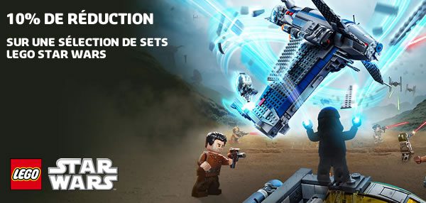 Sur le Shop LEGO : 10% de réduction sur une sélection de sets LEGO Star Wars