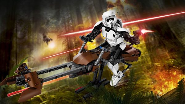 75532 Scout Trooper & Speeder Bike 