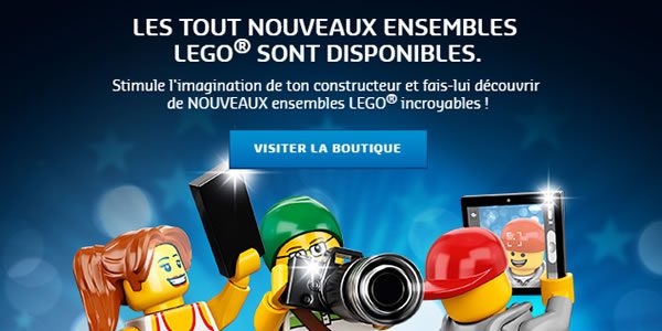 Sur le Shop LEGO : les nouveautés City, Technic, Friends et Disney sont disponibles