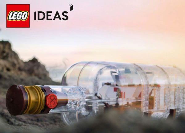 LEGO IDEAS 21313 Ship in a Bottle