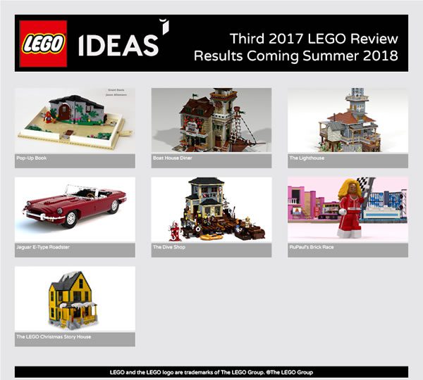 lego ideas current review projects