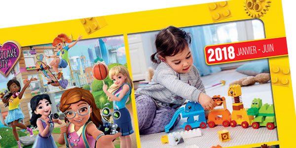 Le catalogue officiel LEGO du premier semestre 2018 est en ligne