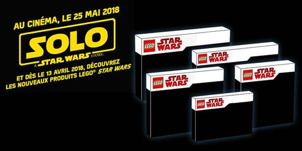 Nouveautés Solo : A Star Wars Story - la liste des sets prévus