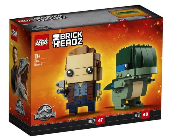 LEGO BrickHeadz Jurassic World - 41614 Owen & Blue