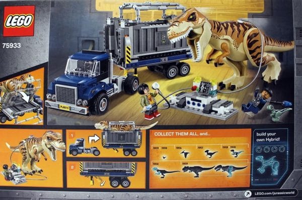 LEGO Jurassic World 75933 T.rex Transport