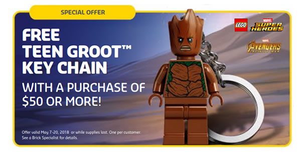 5005244 Teen Groot Keychain 