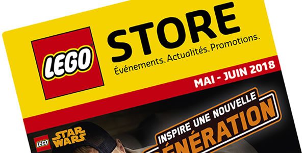 En mai et juin 2018 chez LEGO : La liste des offres prévues