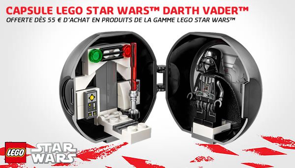 lego starwars 5005376 darth vader pod offer