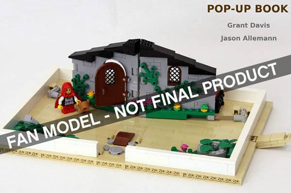 LEGO IDEAS : Le prochain set sera le Pop-up Book de JkBrickworks