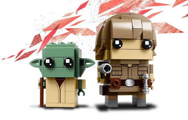 LEGO Star Wars BrickHeadz 41627 Luke & Yoda