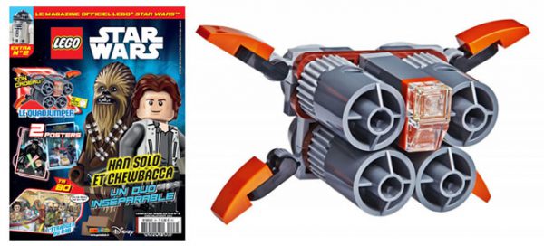 Magazine LEGO Star Wars Extra : Le Quadjumper offert avec le numéro 2