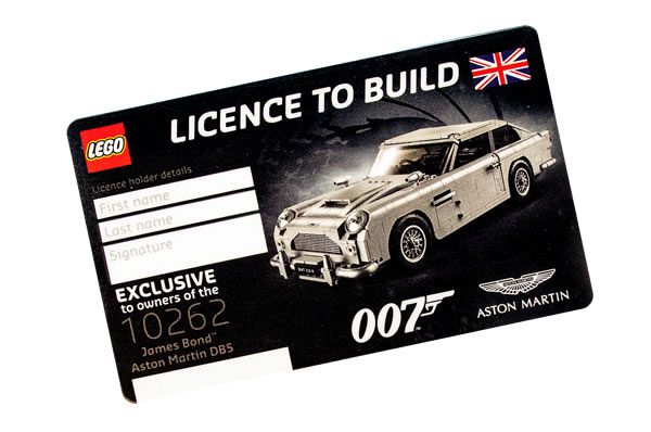 5005665 Licence to Build Exclusive Card