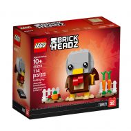 lego brickheadz 40273 thanksgiving turkey box