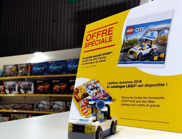 lego city polybag offer paris motor show 2018