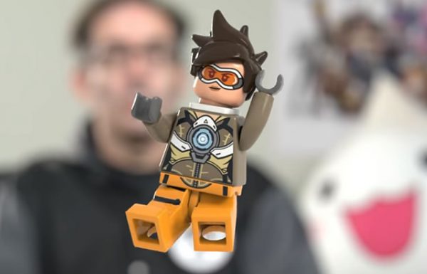 LEGO Overwatch : Tracer minifigure