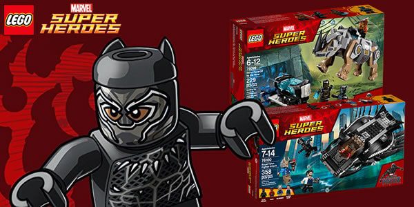 Calendrier de l'Avent #3 : Un lot de sets LEGO Marvel Black Panther à gagner