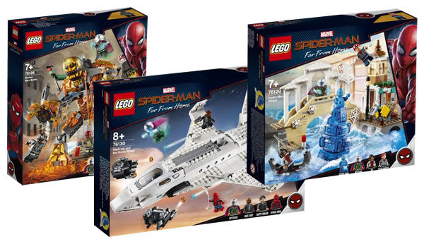 Sur le Shop LEGO : les nouveautés Spider-Man Far From Home sont disponibles