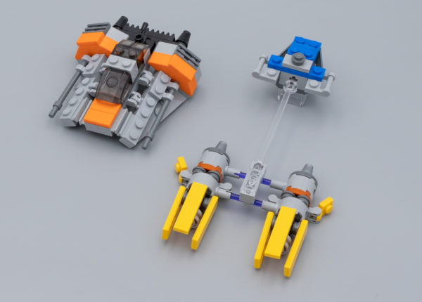 lego starwars 30461 podracer 30384 snowspeeder polybags 4