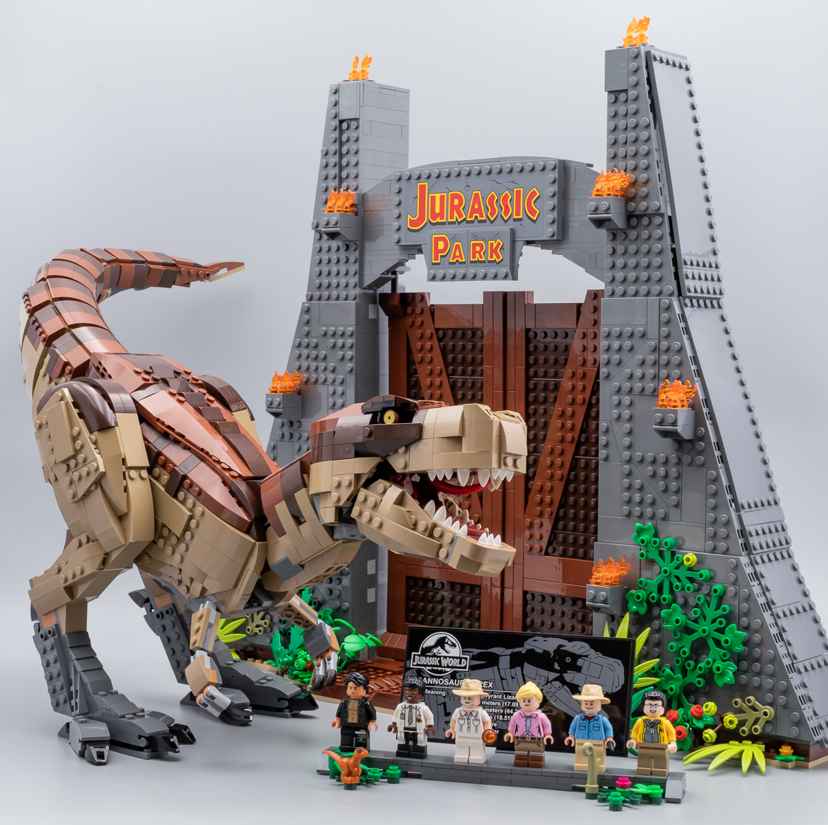 LEGO Jurassic Park: T. Rex Rampage Set 75936 Packaging