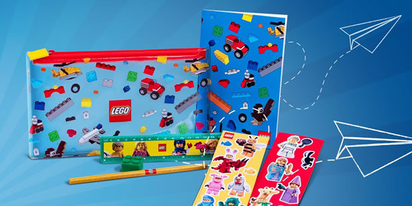 Sur le Shop LEGO : Le pack 5005969 Back to School offert dès 55 € d'achat