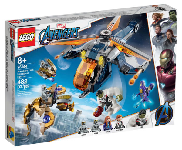 76144 Avengers Hulk Helicopter Rescue