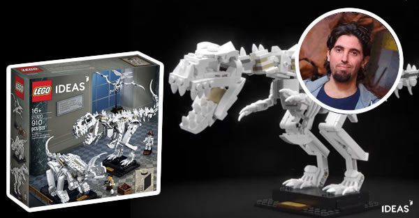 lego ideas 21320 dinosaur fossils signing event designer october 2019