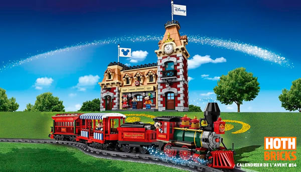 Calendrier de l'Avent #14 : Un set LEGO 71044 Disney Train and Station à gagner !