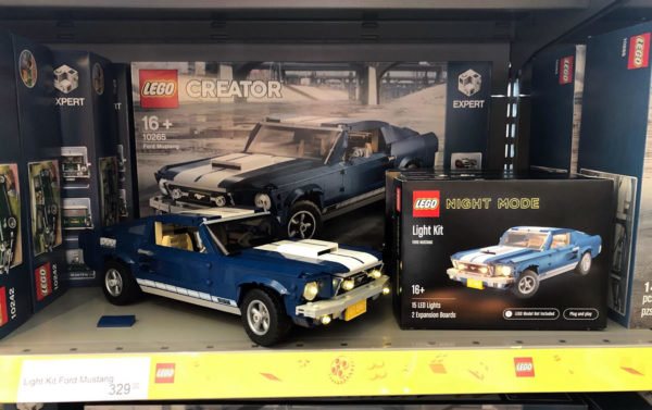 Lego mustang lights online