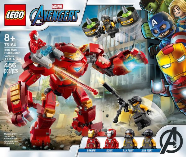 76164 Iron Man Hulkbuster Versus A.I.M. Agent