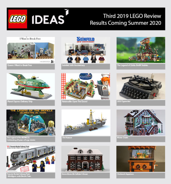 lego ideas third phase review 2019 rsults summer 2020