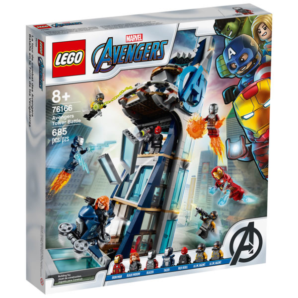 76166 Avengers Tower Battle