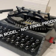 typewriter lego ideas