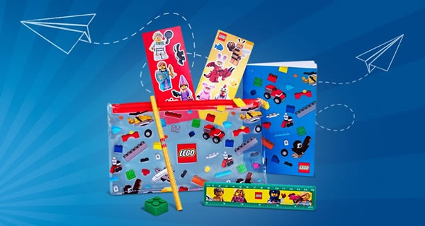 Sur le Shop LEGO : Pack 5005969 Back to School offert dès 65 € d'achat