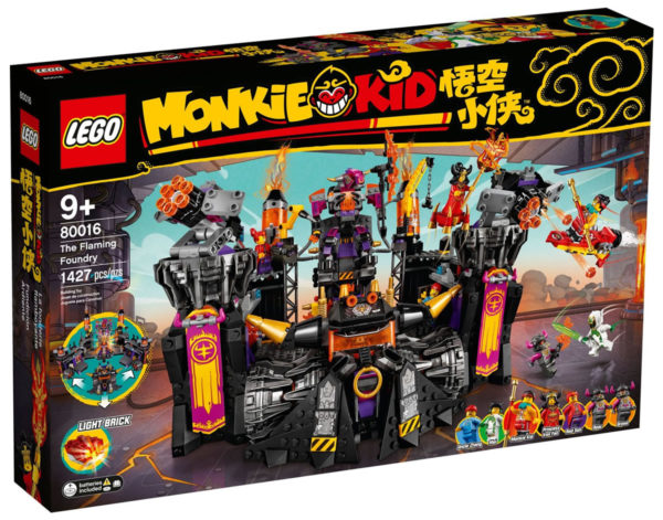 80016 lego monkie kid flaming foundry 1