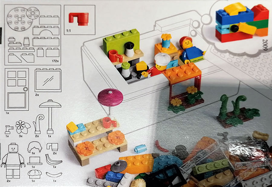 BYGGLEK Boîte LEGO® avec couvercle, 35x26x12 cm - IKEA Belgique