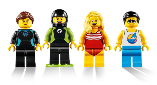 40344 Summer Celebration Minifigure Set