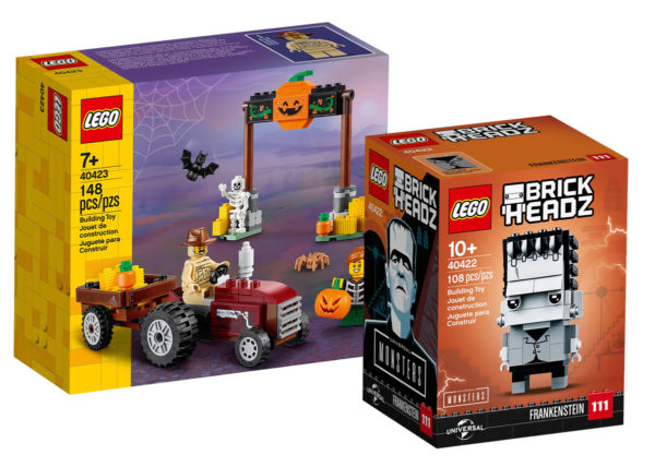 LEGO 40423 Halloween Hayride et 40422 Frankenstein