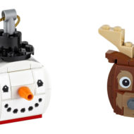 854050 Snowman & Reindeeer Duo