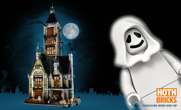 Concours : Un exemplaire du set LEGO 10273 Haunted House à gagner !