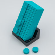 LEGO 5006291 2x4 Teal Brick