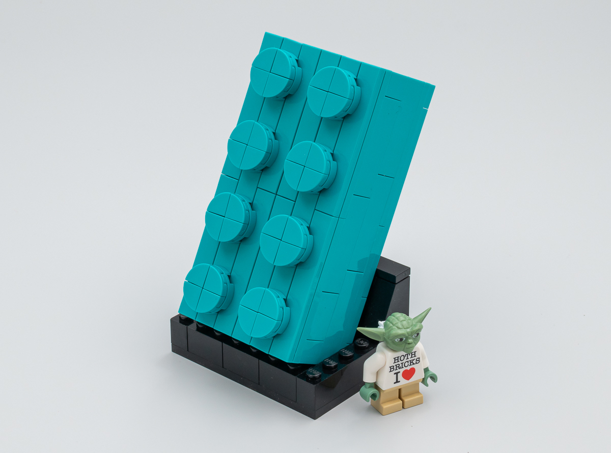 Plateau de jeu 'Brickopoly' 2x2 - Pièce LEGO® customisée - Super