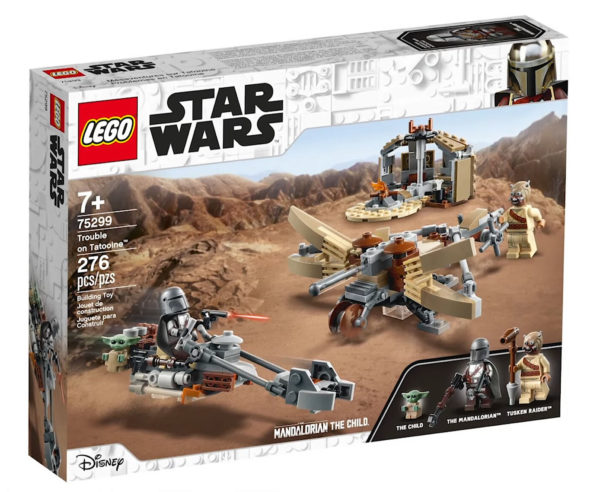 75299 lego star wars trouble tatooine mandalorian box front 2021 1