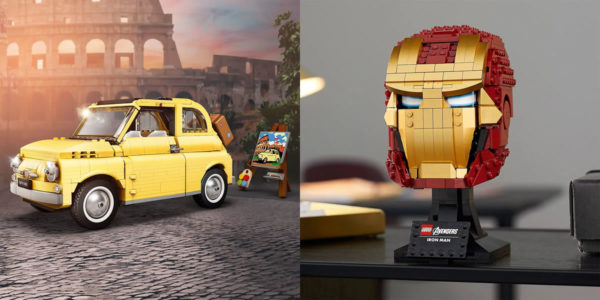 lego fiat500 ironman helmet 2020