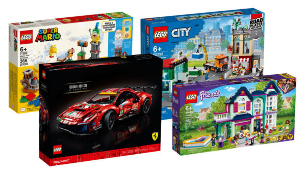 Sur le Shop LEGO : les nouveautés 2021 LEGO Super Mario, Technic, CITY & Friends sont disponibles