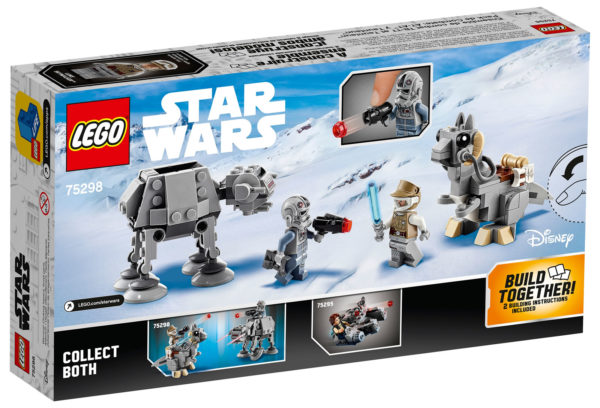 75298 lego starwars atat tauntaun microfighters 2