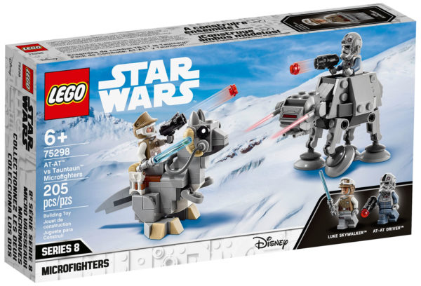 LEGO Star Wars 75298 AT-AT vs Tautaun Microfighters