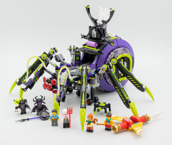 LEGO Monkie Kid 80022 Spider Queen's Arachnoid Base