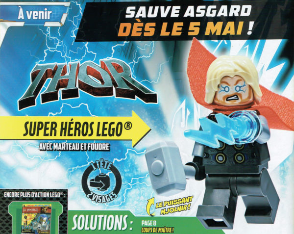 lego marvel magazine thor mai 2021