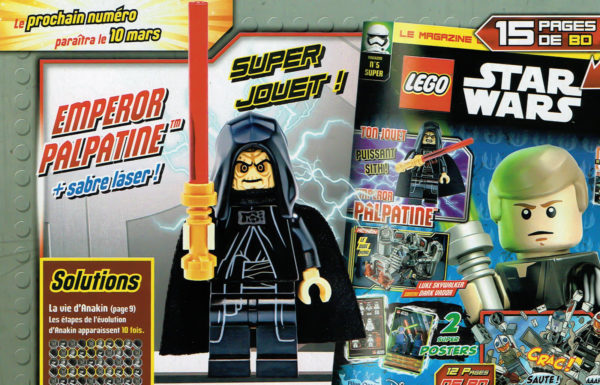 lego starwars magazine emperor palpatine mars 2021